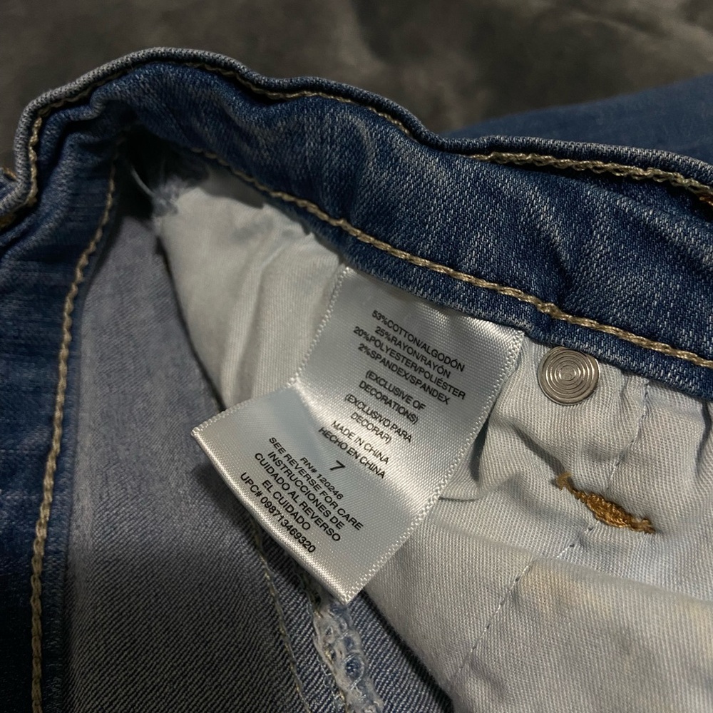 Wallflower Size 7 Denim Shorts - Picture 7 of 7